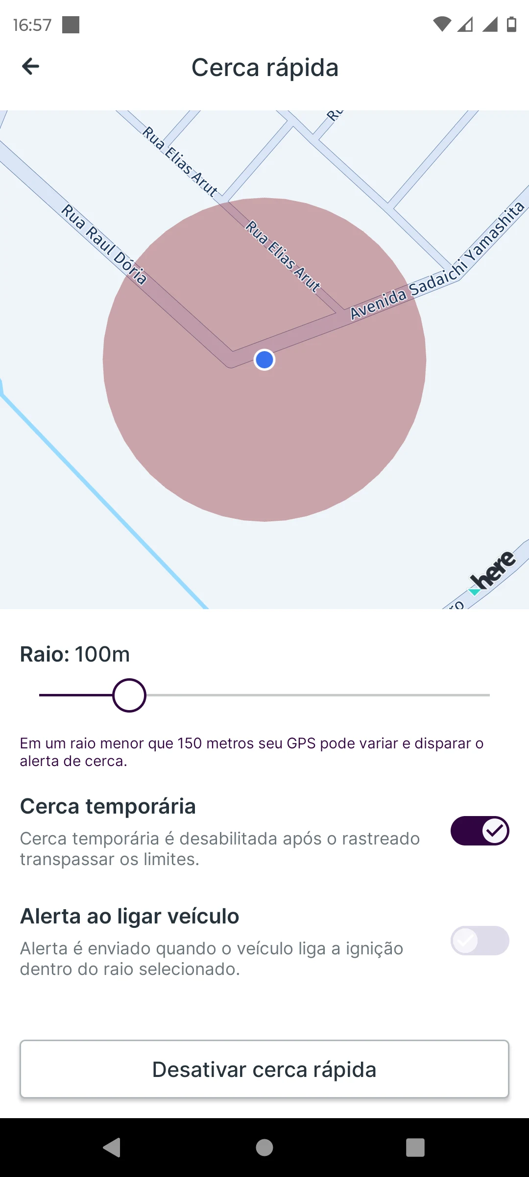 Ágil Rastreador screenshot